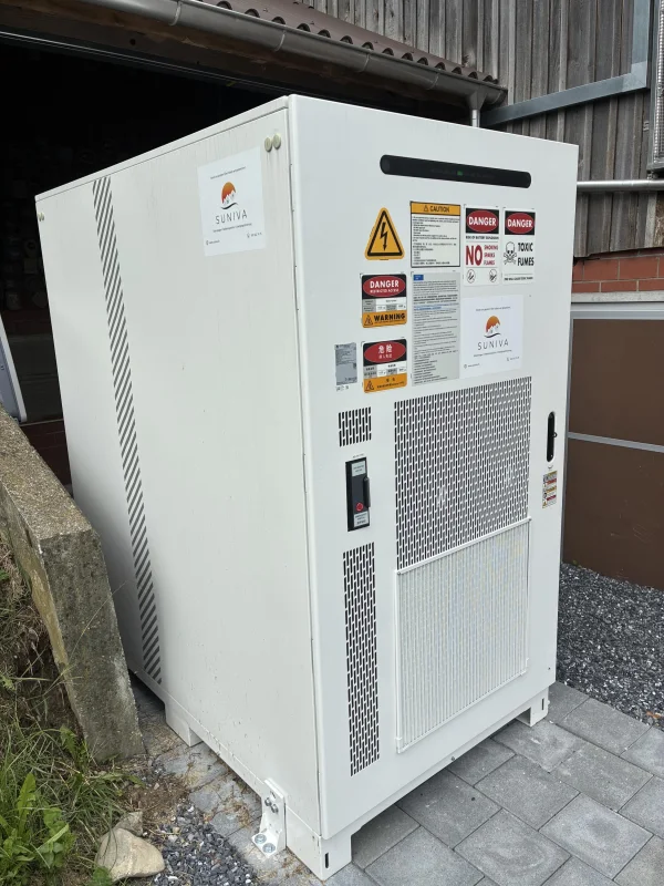 AC Speicher in Ruswil für Netzstabilisation und Energieoptimierung